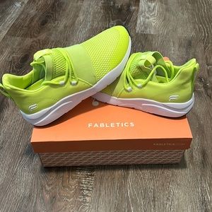 Fabletics Neon Yellow Zuma shoes